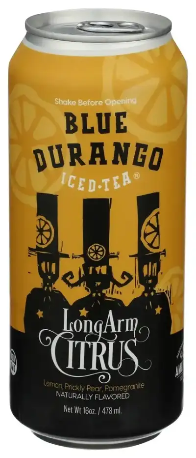 Blue Durango Iced Tea Tea Iced Long Arm Citrus