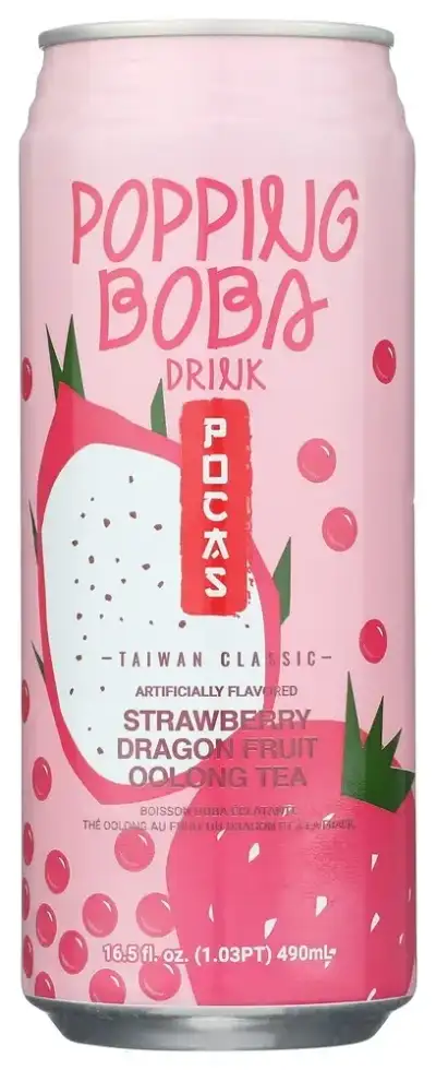 Pocas Tea Boba Stwbry Drgn Fruit