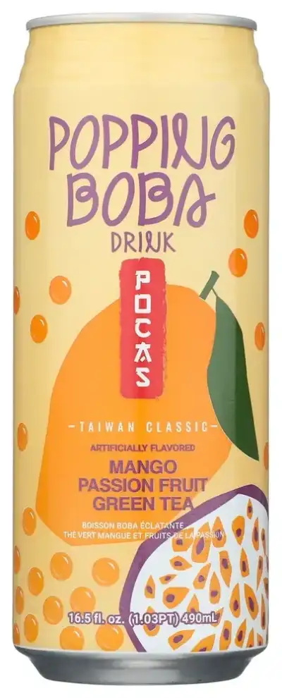 Pocas Tea Boba Mngo Pssion Fruit