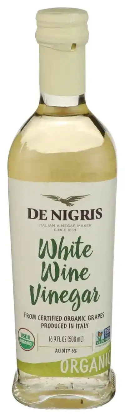 De Nigris Vinegar Wine White Org