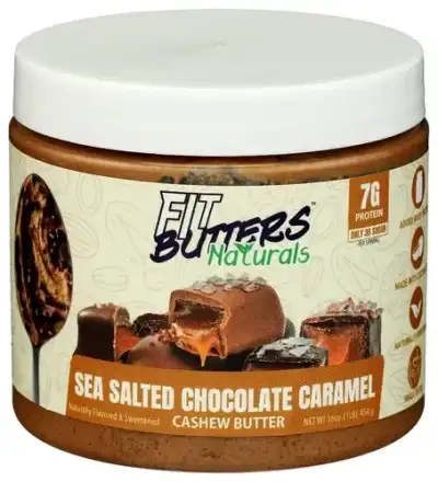 Fit Butters Cashew Bttr Slt Cho Carm