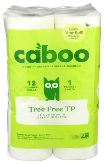 Caboo Bath Tissue 12Pk 300 Sht