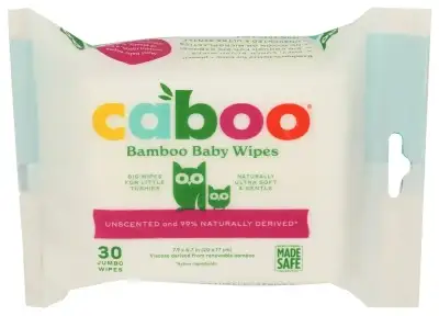 Caboo Baby Wipe Bamboo 30Pk