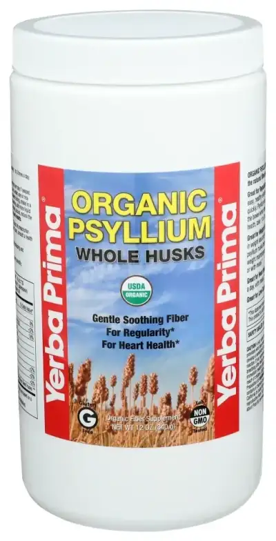Yerba Prima Psyllium Whole Husks Org