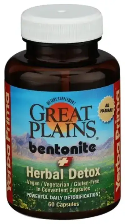 Yerba Prima Bentonite Hrbl Detox Cap