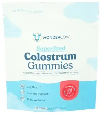 Wondercow Colostrum Gummy Strwbry