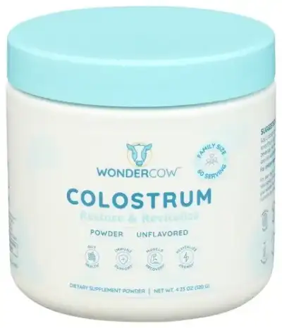 Wondercow Colostrum Powder Jar