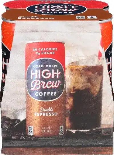 High Brew Coffee Dbl Espresso 4Pk