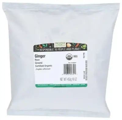 Frontier Bulk Ginger Root Grnd Org