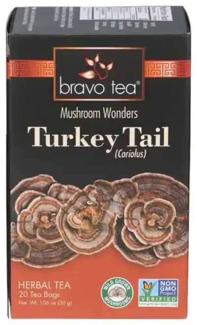 Bravo Teas Tea Turkey Tail 20Pc