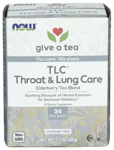 Now Give A Tea Tea Tlc Throat Lung Care
