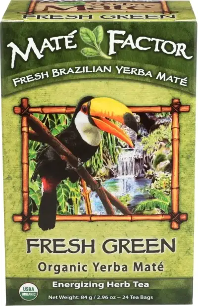 Mate Factor Tea Yerba Fresh Grn Org