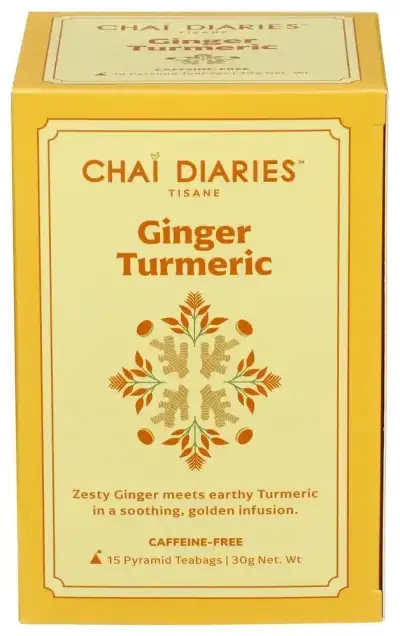 Chai Diaries Tea Ginger Turmeric
