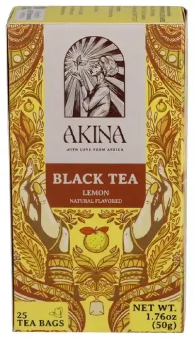 Akina Tea Black Lemon 25Bg
