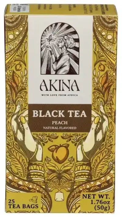 Akina Tea Black Peach 25Bg