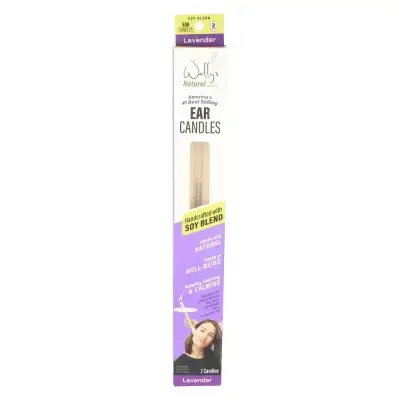Wally Ear Candle Soy Lavndr
