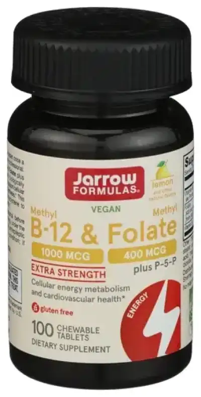 Jarrow Formulas Vitamin B12 And Folate