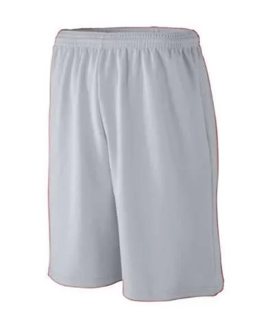 Augusta Sportswear 809 Youth Long Length Wicking Mesh Athletic Short