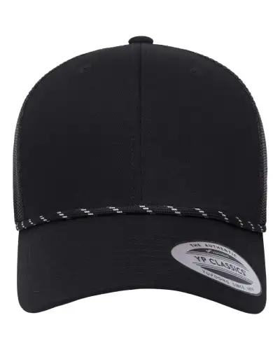 YP Classics 6606BD Retro Trucker Rope Cap