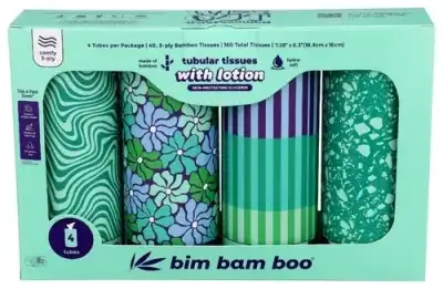 Bim Bam Boo Tissu Lotn Bmboo 4Pk 3Pl