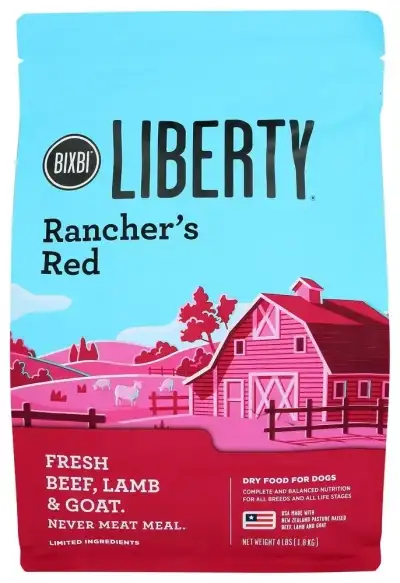 Bixbi Dog Food Dry Ranchers Red