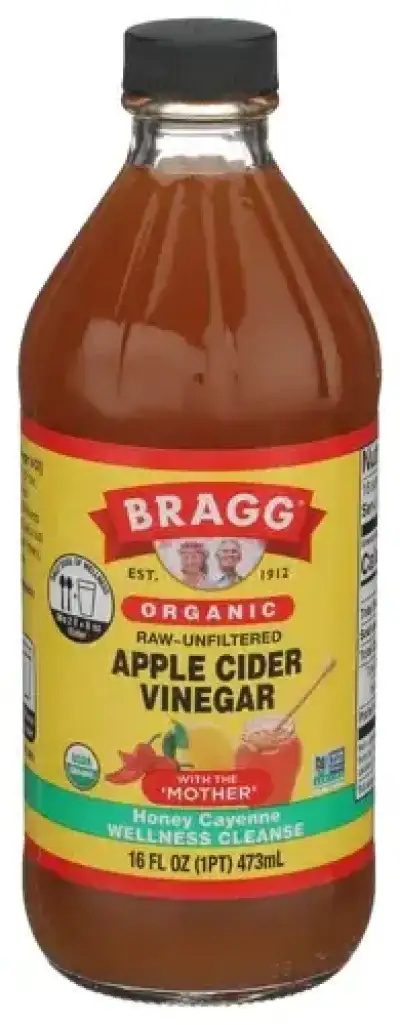 Bragg Vinegar Acv Hny Cayn Org