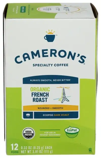 Camerons Coffee Coffee Frch Rst 12Pk Org