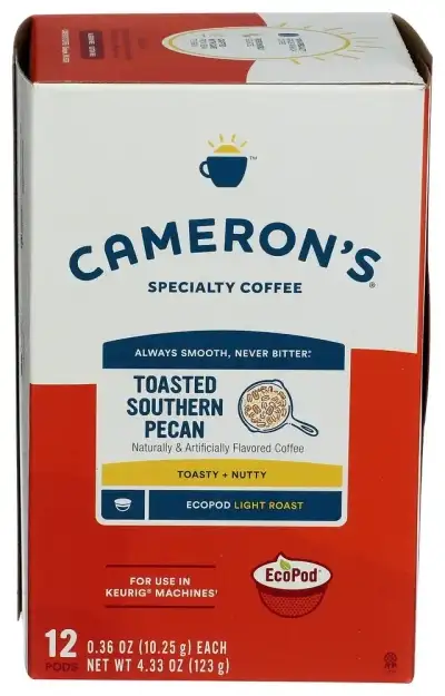 Camerons Coffee Coffee Tstd Pecan Sngl Sv