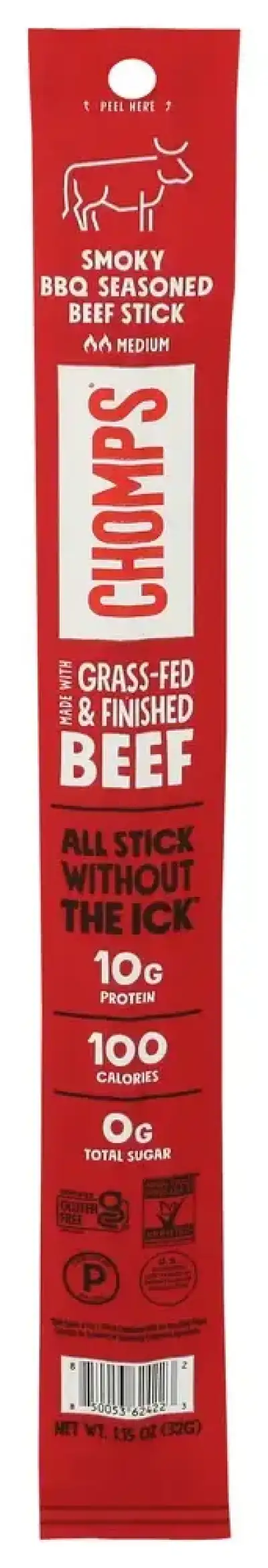 Chomps Sticks Beef Smoky Bbq