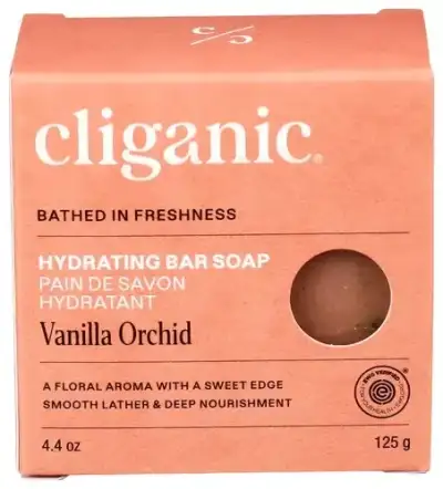 Cliganic Soap Bar Vanilla Orchid