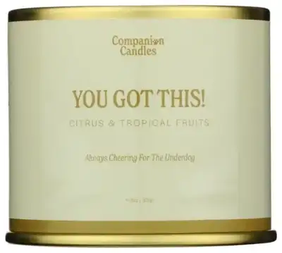 Companion Candles Candle Tin Citrus Tropcl