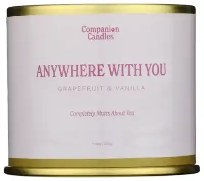 Companion Candles Candle Tin Gft Vanlla