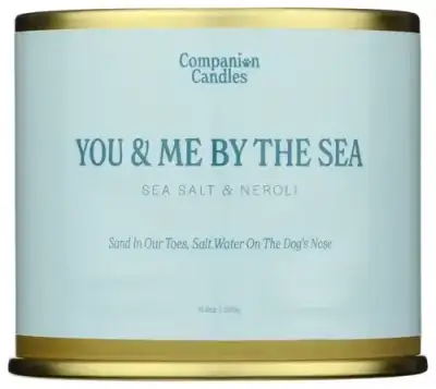 Companion Candles Candle Tin Sea Slt Nroli