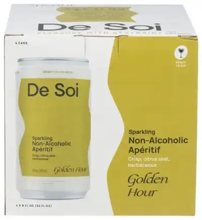 De Soi Na Mocktail Golden Hour 4Pk