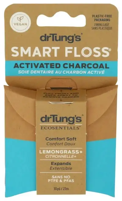 Dr Tungs Floss Charcl Activtd Vegn
