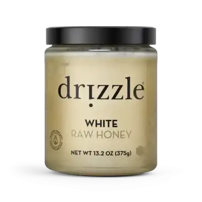 Drizzle Honey Raw Whiite