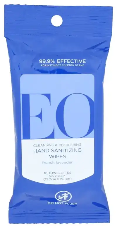 Eo Hand Wipes Sanz Lav 10Pc