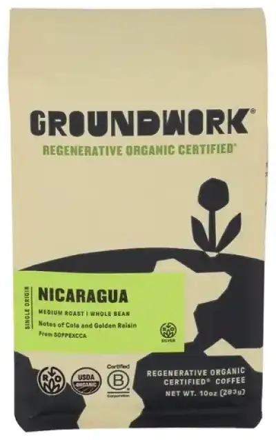 Groundwork Coffee Coffee Whl Bean Nicaragua