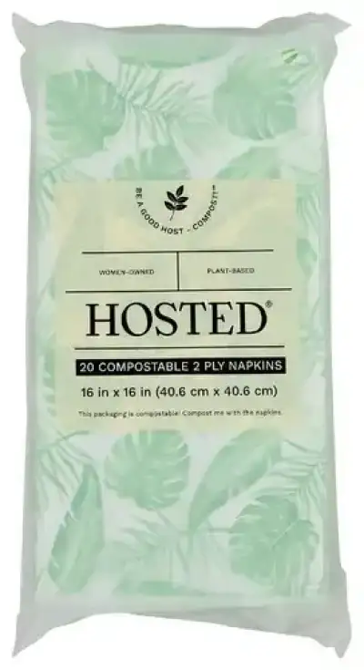 Hosted Napkins Dinner Print 20Ct