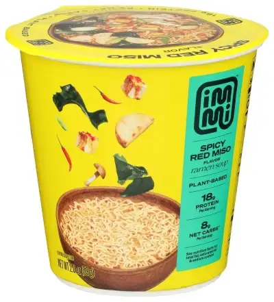 Immi Noodle Cup Spcy Red Miso