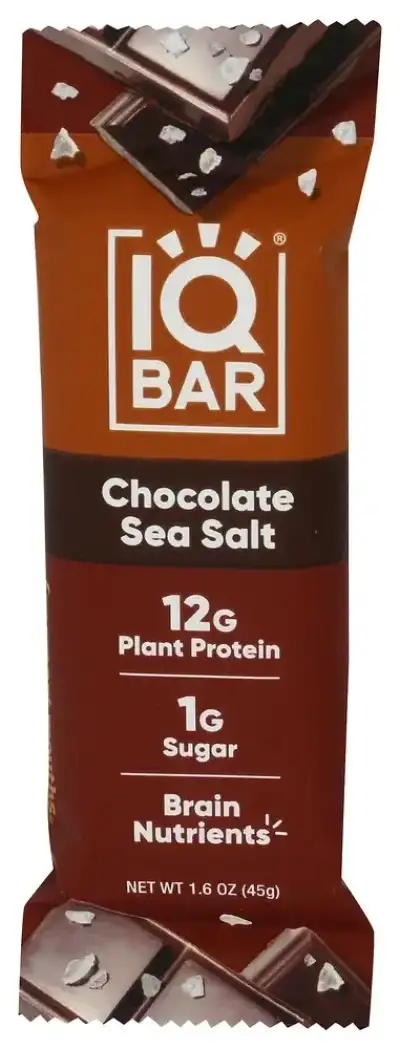 Iq Bar Bar Chocolate Sea Salt