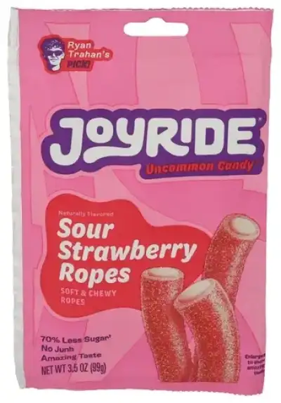 Joyride Fruit Ropes Sour Strwbry