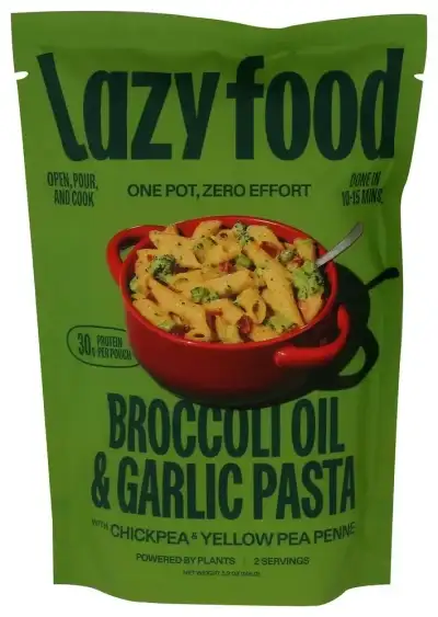 Lazy Food Pasta Gf Broc Grlc & Oil