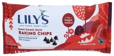 Lilys Sweets Choc Bkng Chips Semi-Swt
