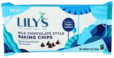 Lilys Sweets Milk Choc Baking Chips