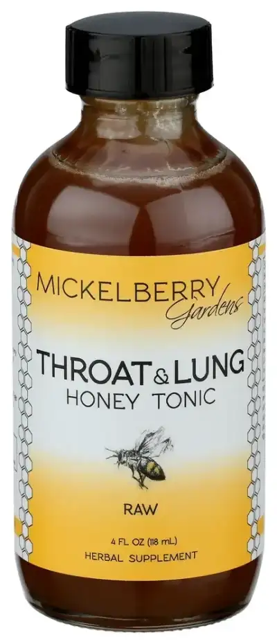 Mickelberry Gardens Tonic Throat Lung Honey