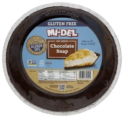 Midel Pie Crust Gf Choc Snap