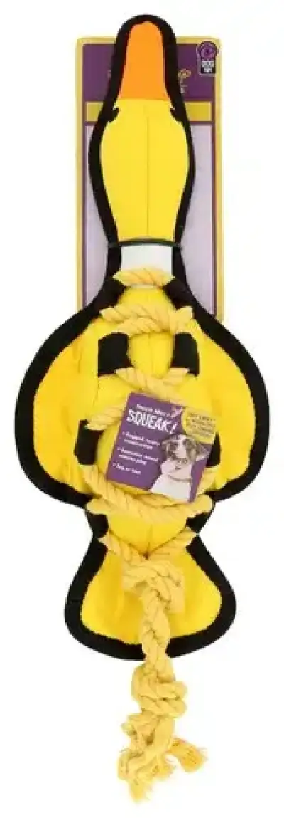Multipet Toy Dog Duck Cross Ropes