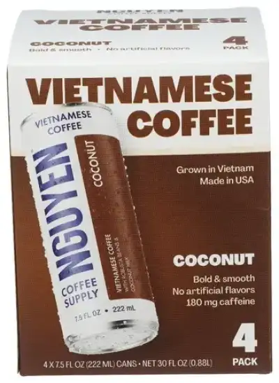 Nguyen Coffee Supply Coffee Milk Ltte 4Pk Rtd