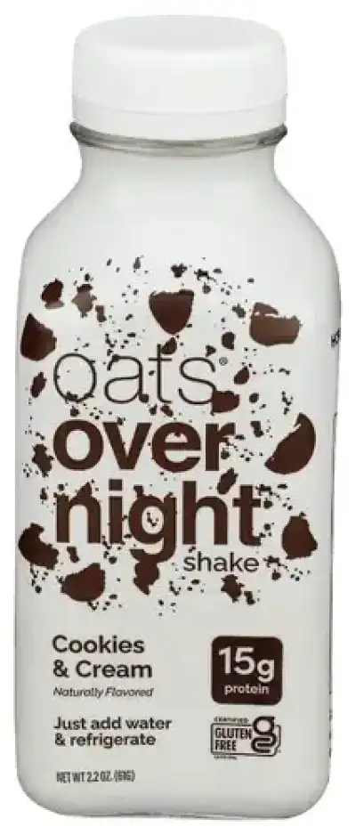 Oats Overnight Shake Cookies & Cream
